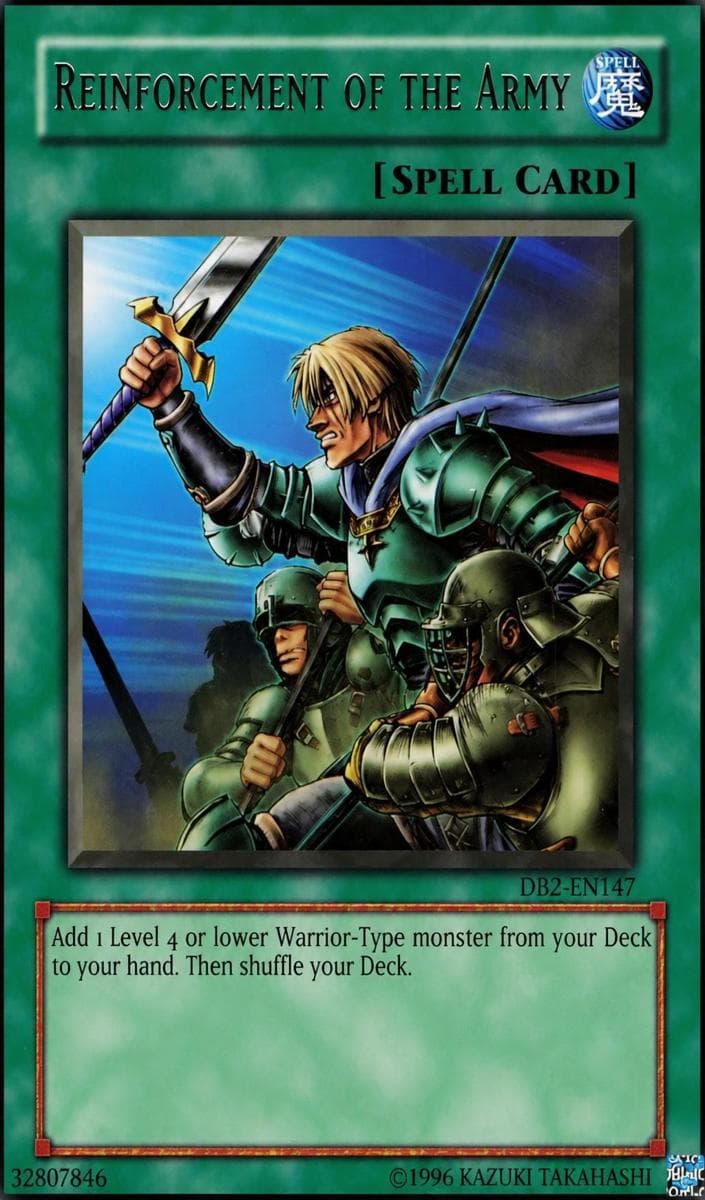 Reinforcement of the Army 2005 Yu-Gi-Oh!