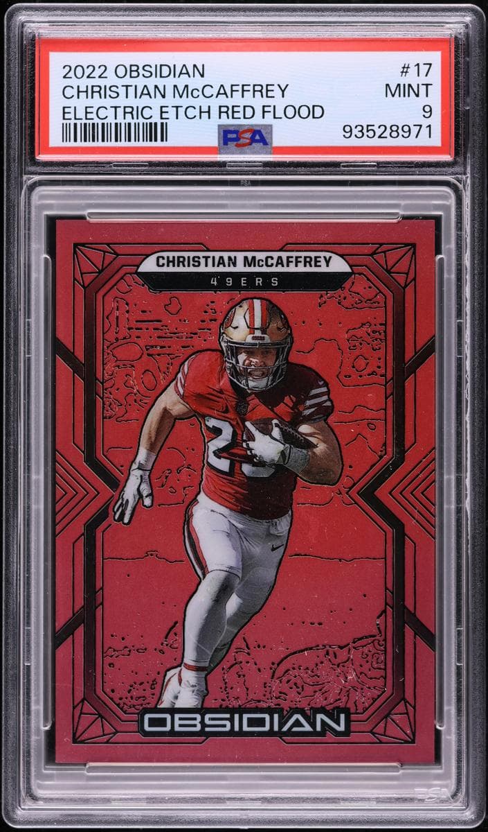 Christian McCaffrey 2022 panini