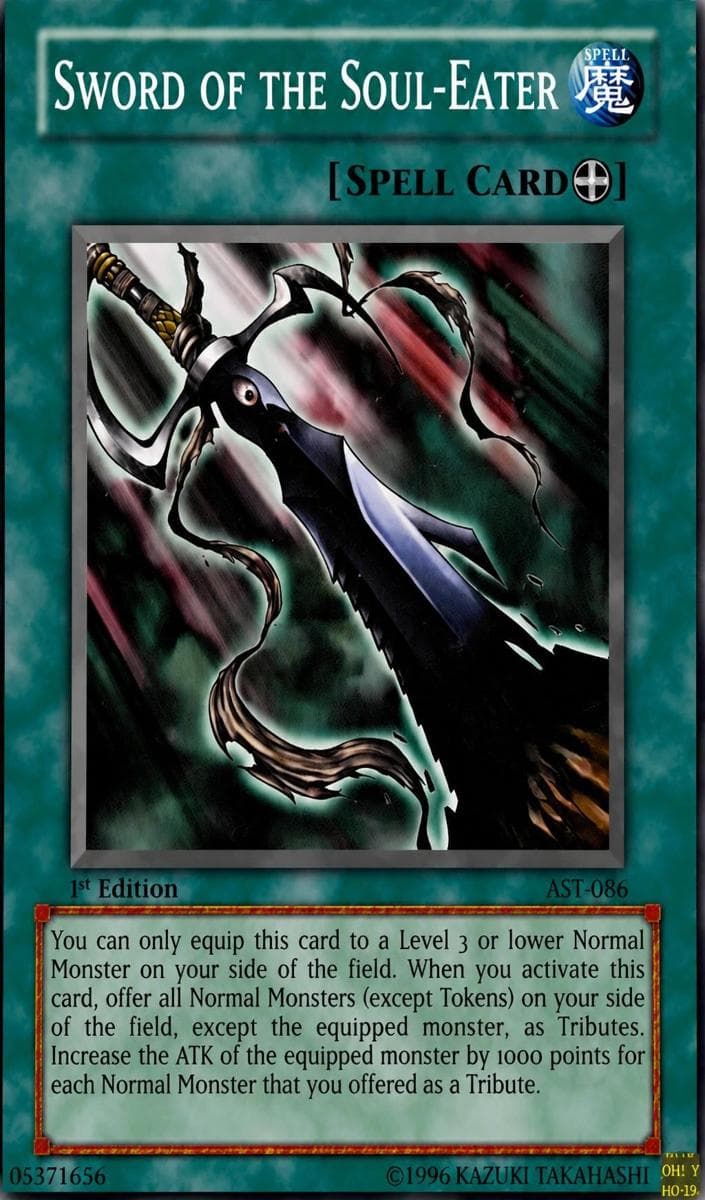 Sword of the Soul-Eater 2004 Yu-Gi-Oh! Ancient Sanctuary