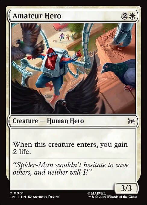 Amateur Hero #1