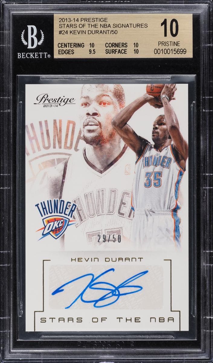 Kevin Durant 2013 panini