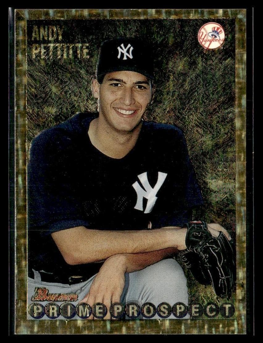 Andy Pettitte 1995 bowman Bowman