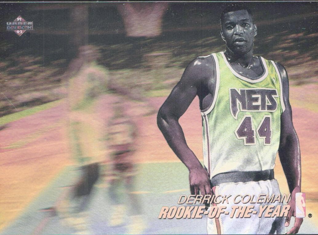Derrick Coleman 1991 upper-deck Upper Deck