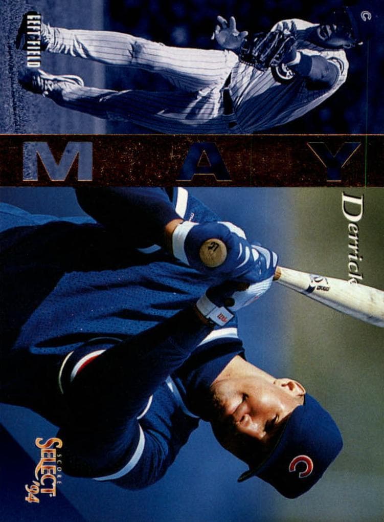 Derrick May 1994 panini Select