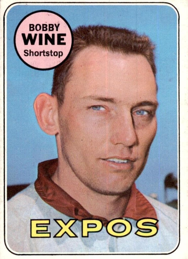 Bobby Wine 1969 topps Topps