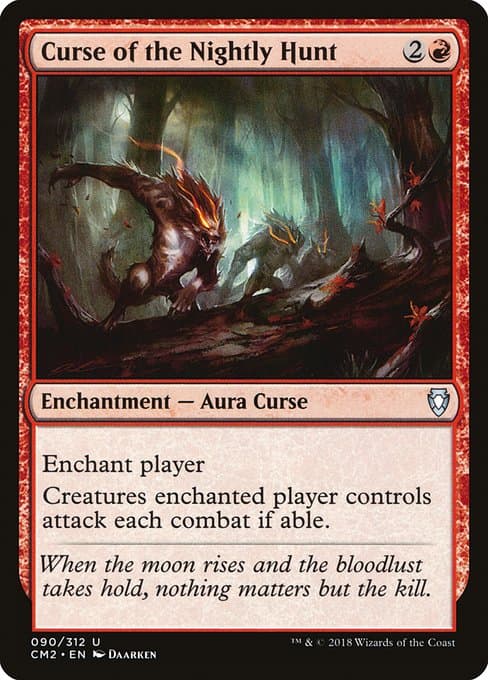 Curse of the Nightly Hunt 2018 Magic: The Gathering