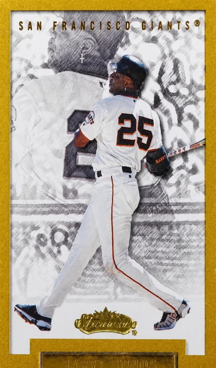 Barry Bonds 2002 fleer