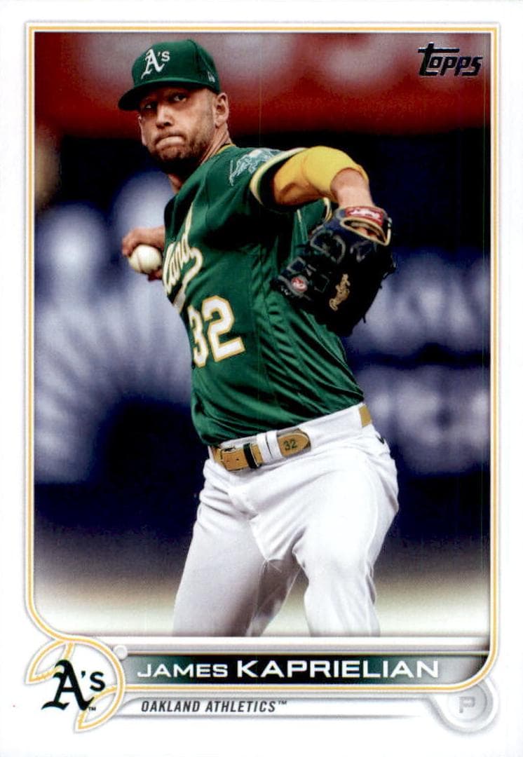 James Kaprielian trading card