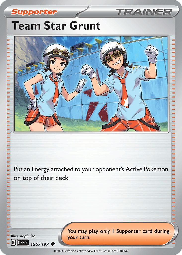 Team Star Grunt 2025 Pokemon