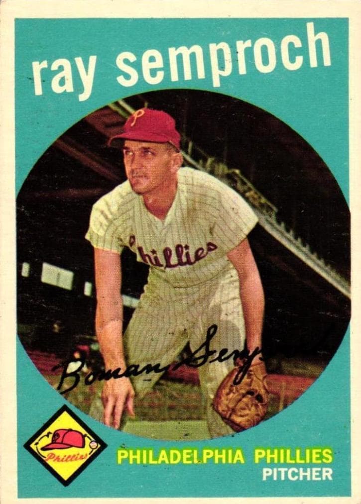 Ray Semproch 1959 topps Topps