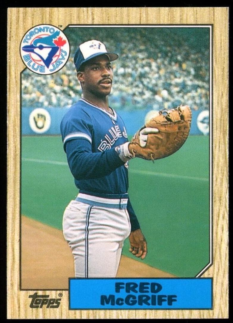 Fred McGriff 1987 topps