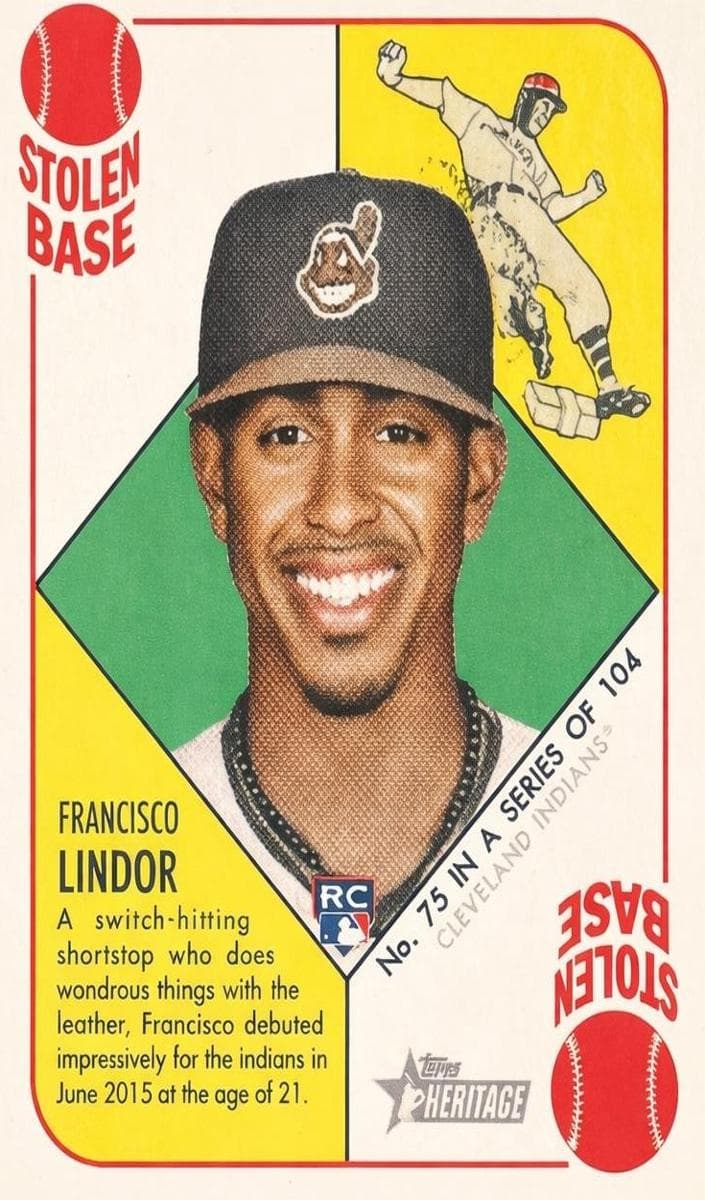 Francisco Lindor 2015 topps