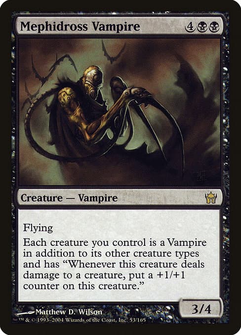 Mephidross Vampire 2004 Magic: The Gathering