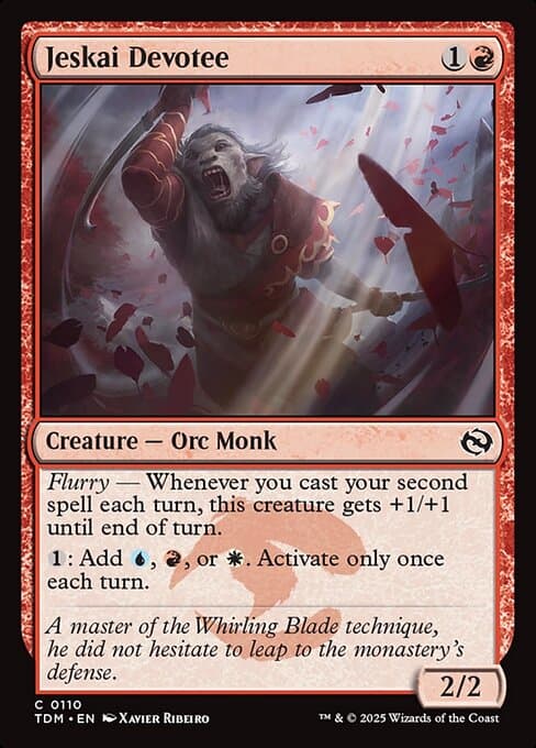 Jeskai Devotee #110