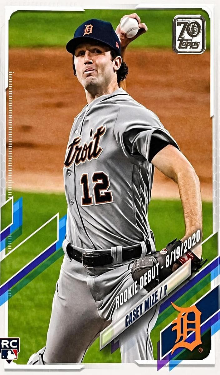 Casey Mize 2021 topps