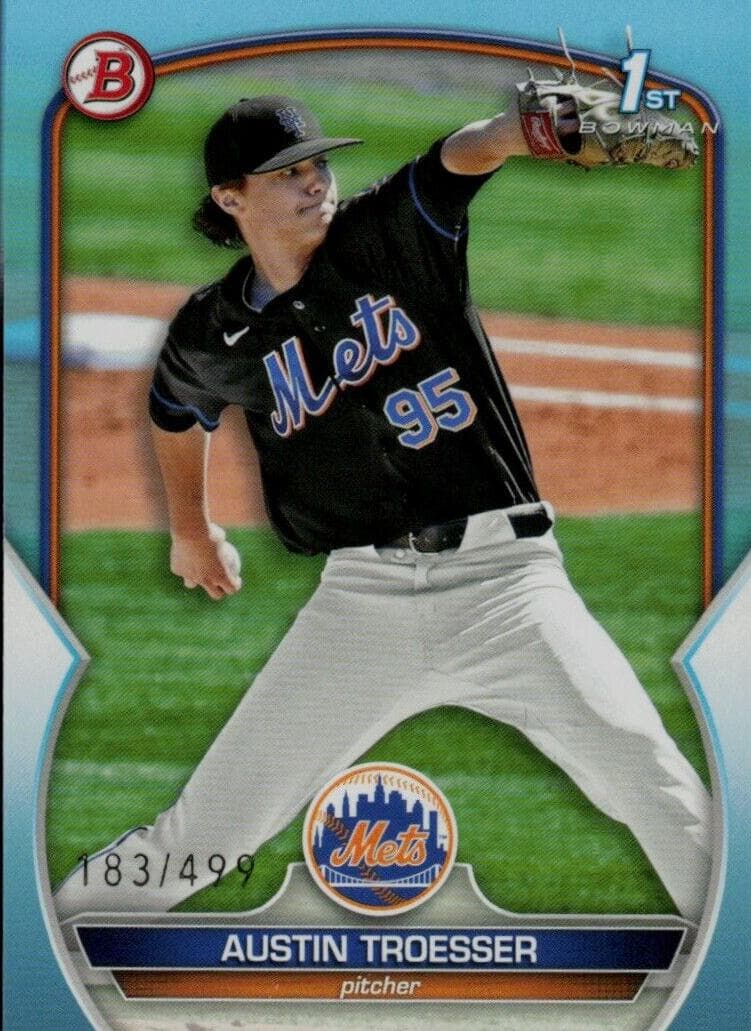 Austin Troesser 2023 bowman Bowman Draft