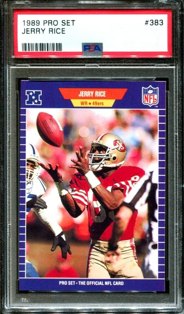 Jerry Rice 1989 unknown Pro Set