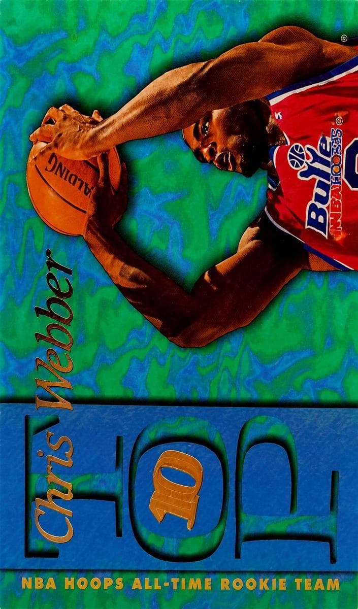 Chris Webber 1995 panini