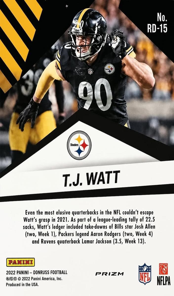 T.J. Watt #RD-15