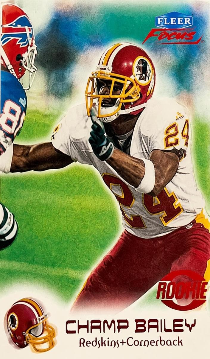 Champ Bailey 1999 fleer Focus