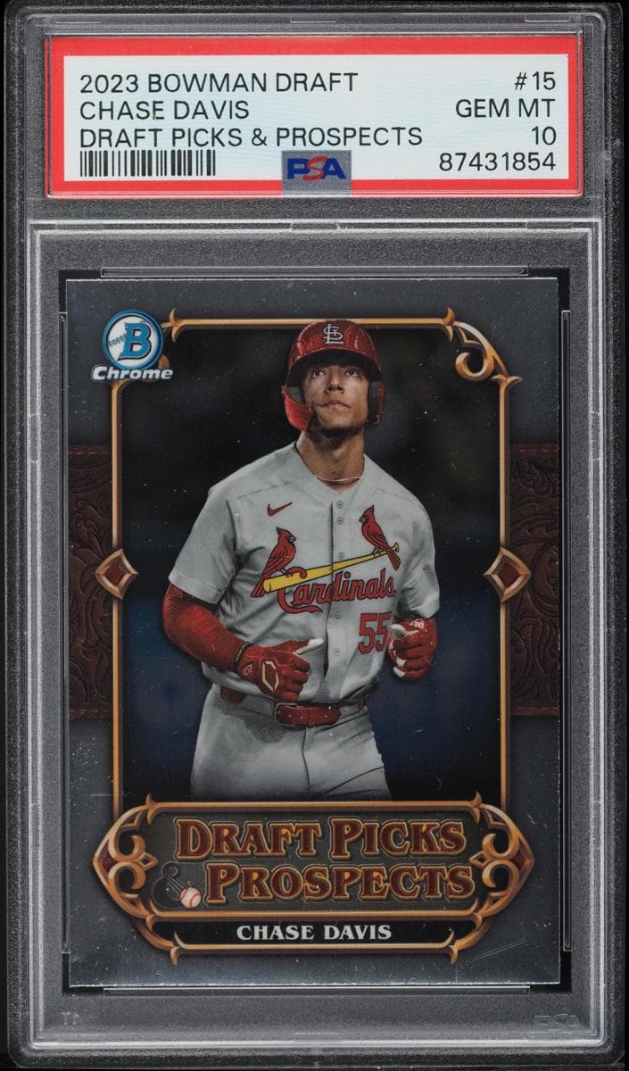 Chase Davis 2023 bowman Bowman Draft