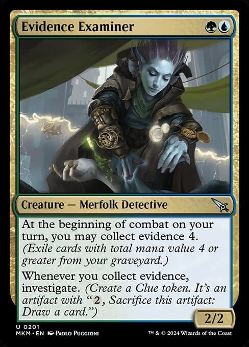 Evidence Examiner 2024 Magic: The Gathering Murders at Karlov Manor