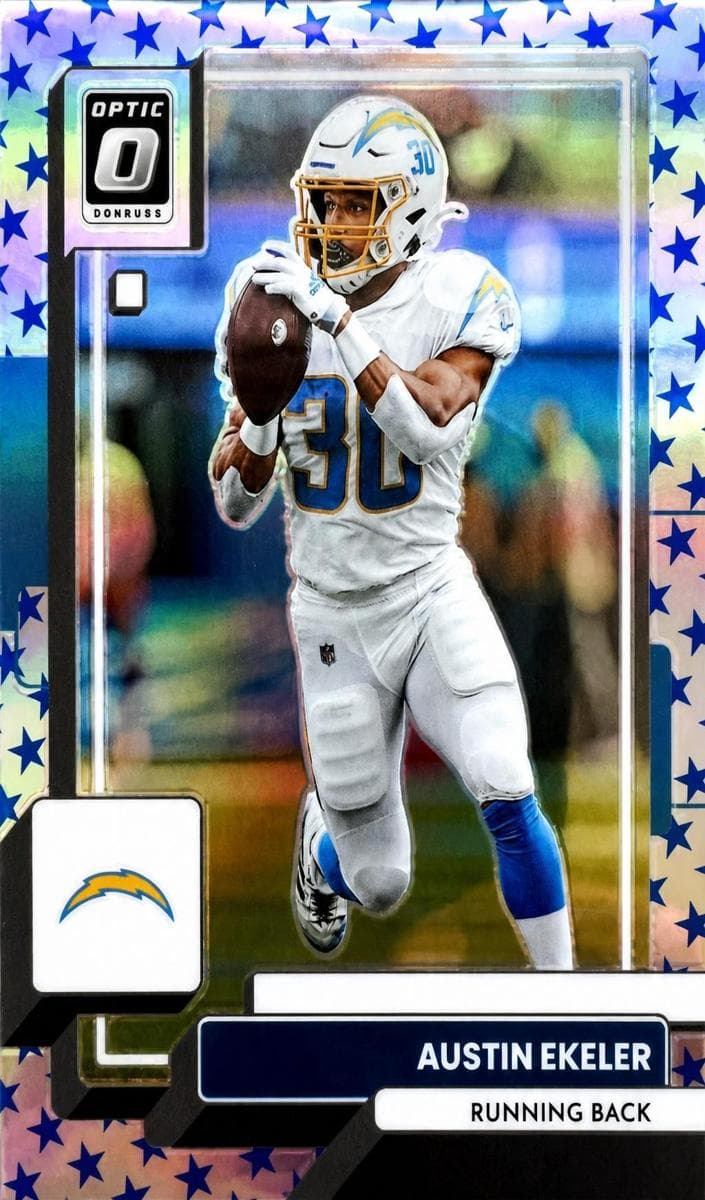 Austin Ekeler 2022 panini Donruss Optic