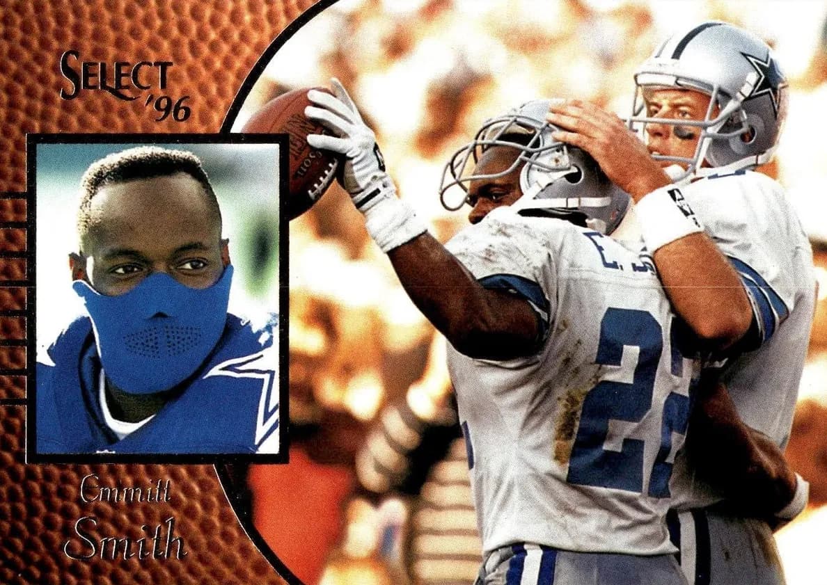 Emmitt Smith 1996 panini