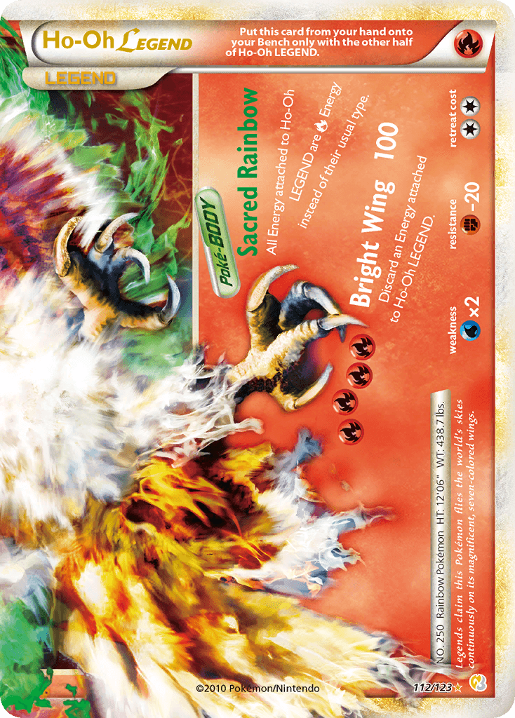 Ho-Oh Legend 2010 Pokemon
