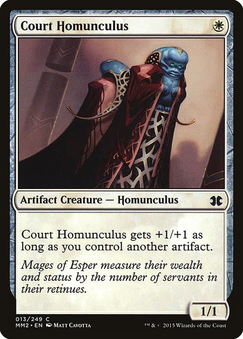 Court Homunculus 2009 Magic: The Gathering