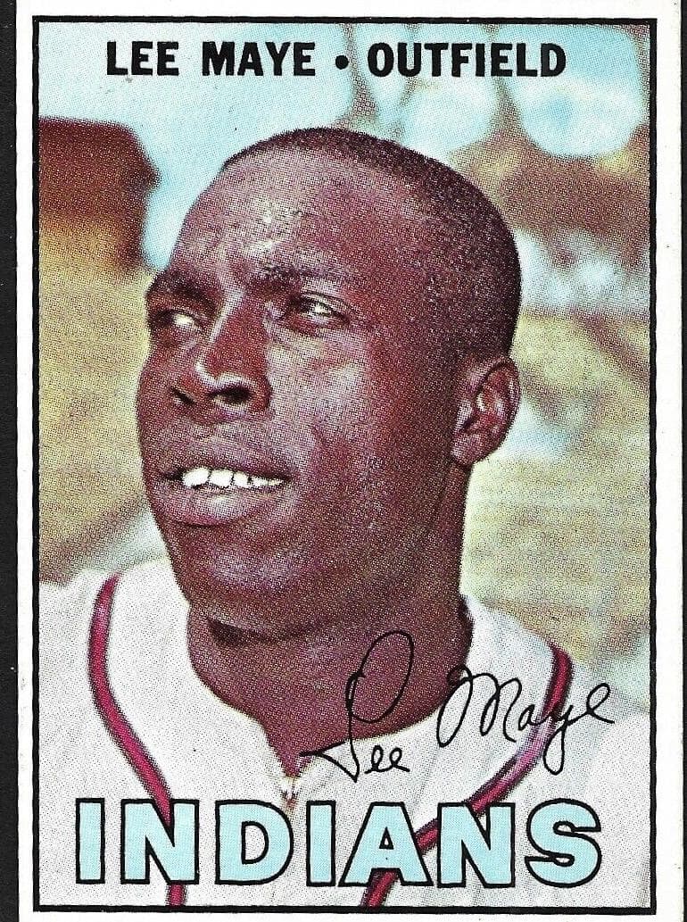 Lee Maye 1967 topps Topps