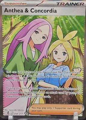 Anthea & Concordia trading card