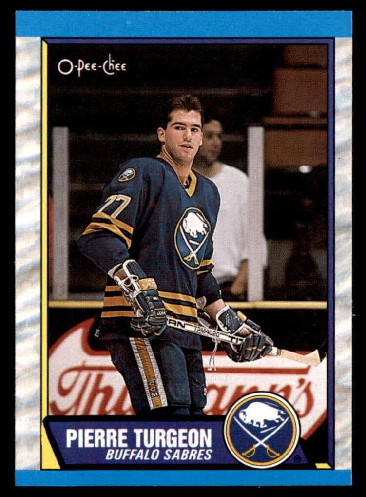 Pierre Turgeon 1989 topps