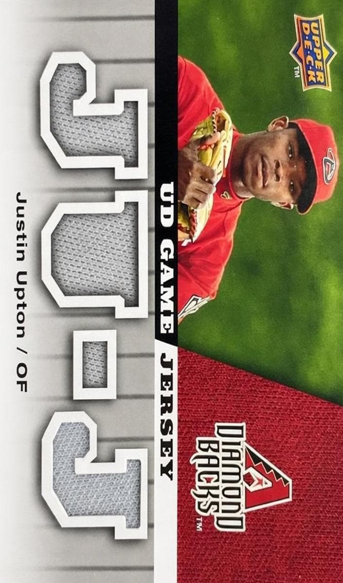 Justin Upton trading card
