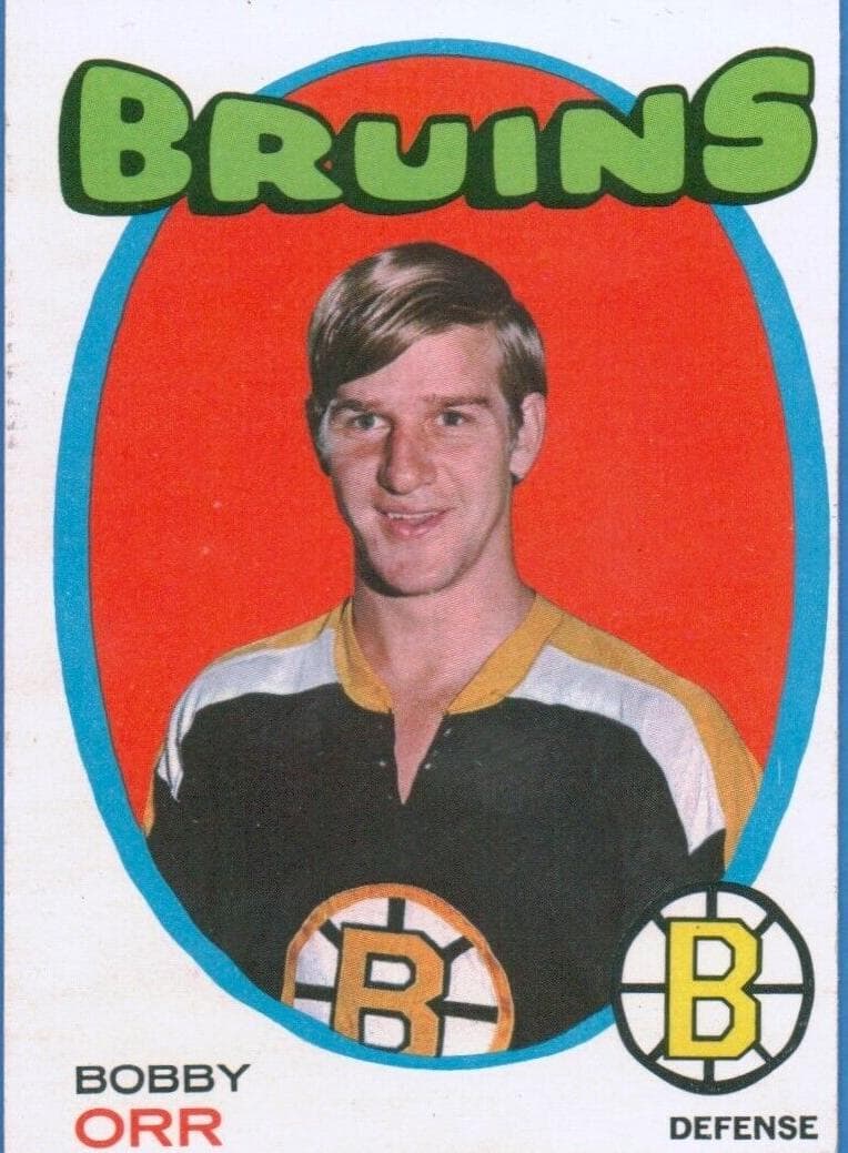 Bobby Orr 1971 topps O-Pee-Chee