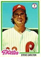 Steve Carlton 1978 topps