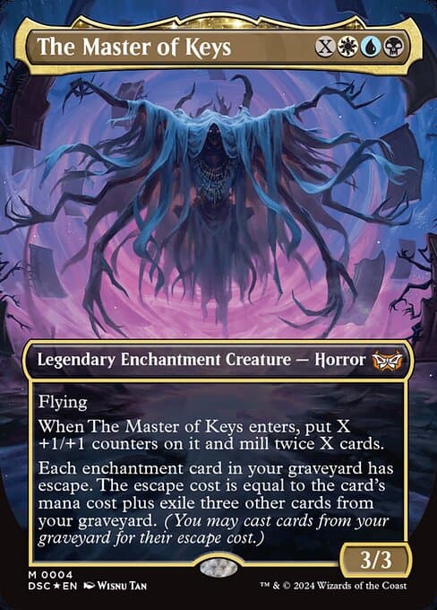 The Master of Keys 2024 Magic: The Gathering Duskmourn: House of Horror Commander