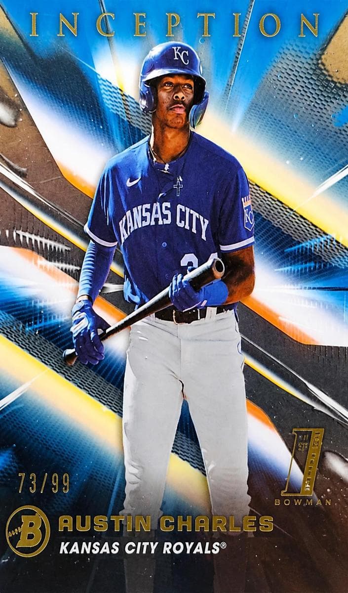 Austin Charles trading card