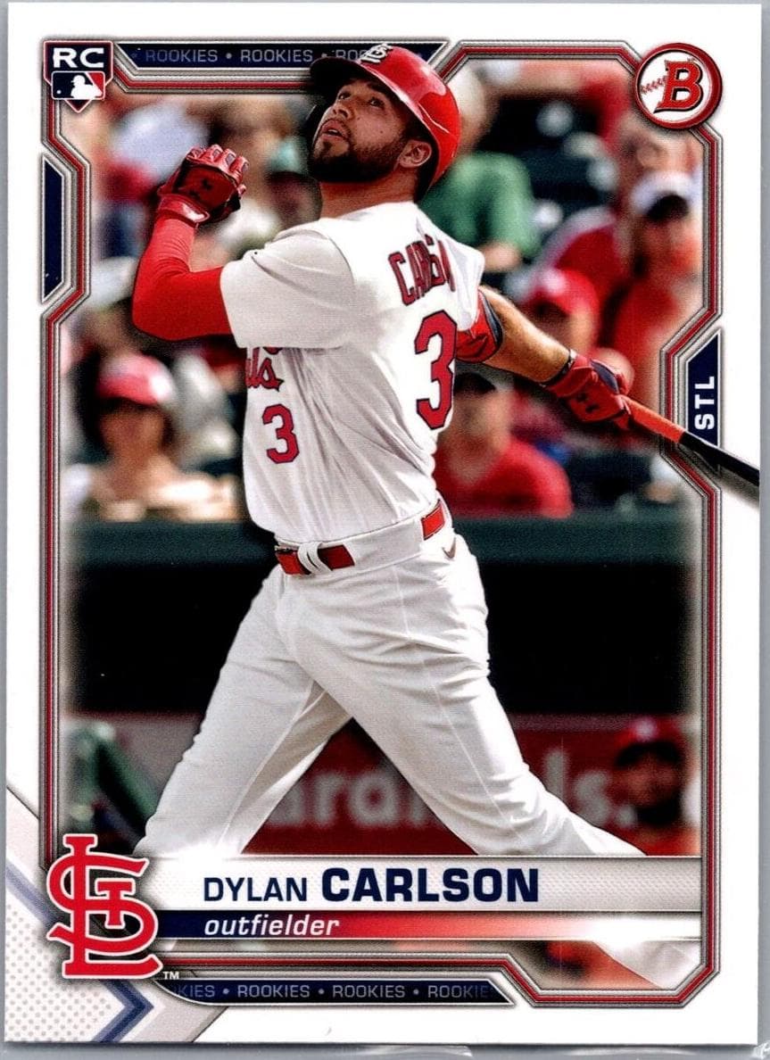 Dylan Carlson 2021 bowman Bowman
