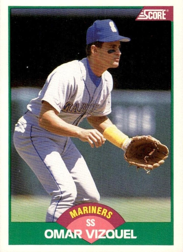 Omar Vizquel trading card