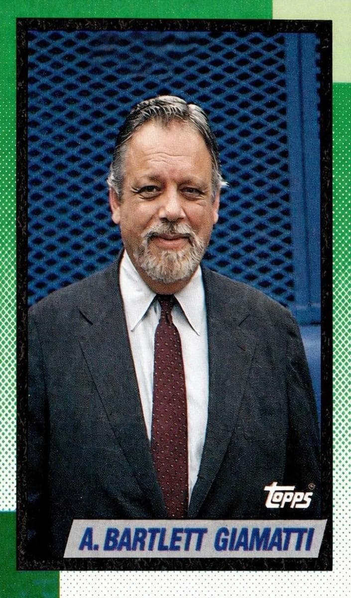 A. Bartlett Giamatti trading card