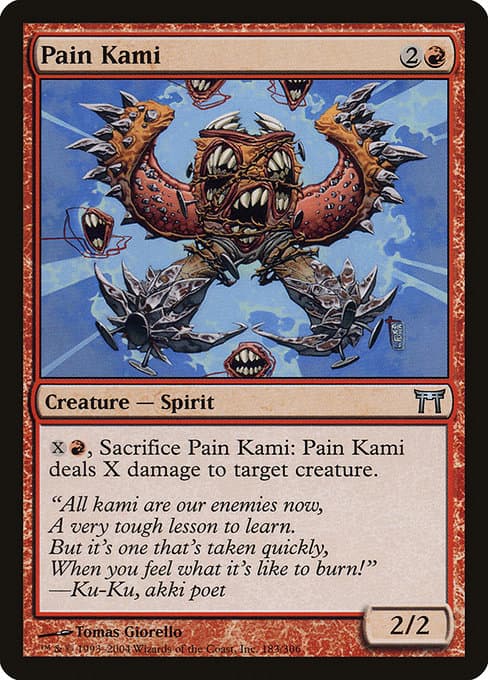 Pain Kami 2004 Magic: The Gathering Champions of Kamigawa