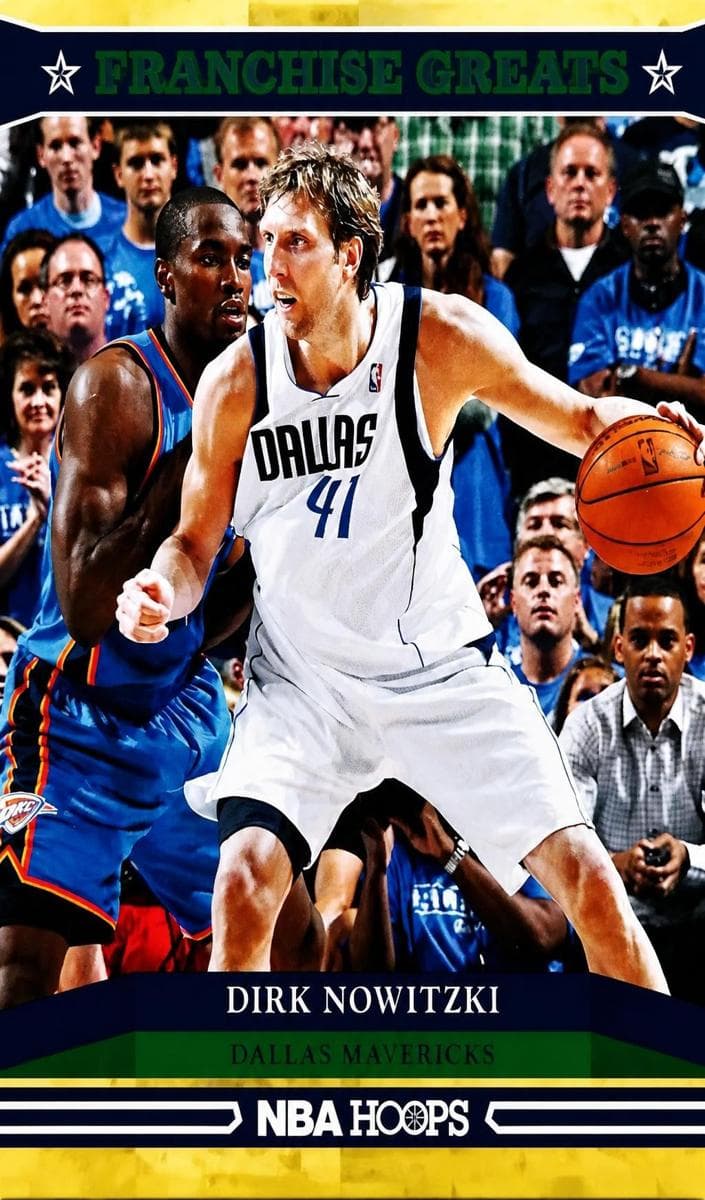Dirk Nowitzki 2012 panini