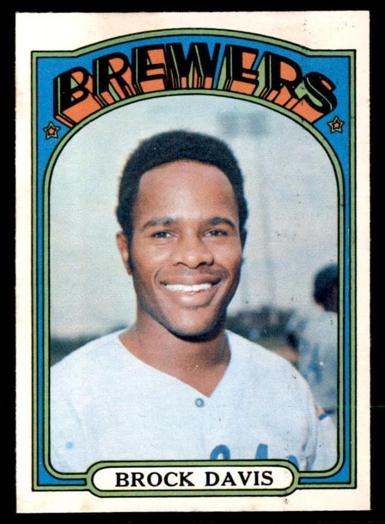 Brock Davis 1972 topps O-Pee-Chee