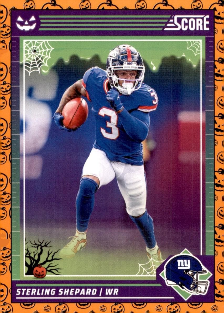 Sterling Shepard trading card