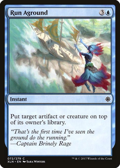 Run Aground 2017 Magic: The Gathering Ixalan