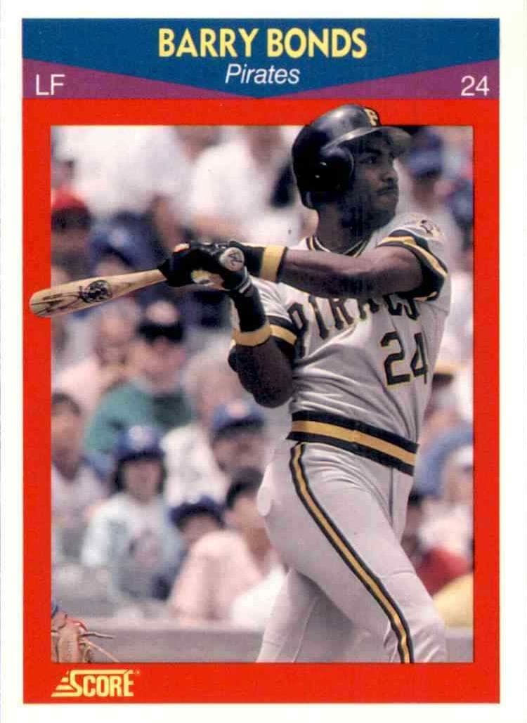 Barry Bonds 1990 panini