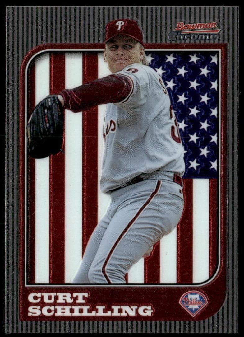 Curt Schilling 1997 bowman Bowman Chrome