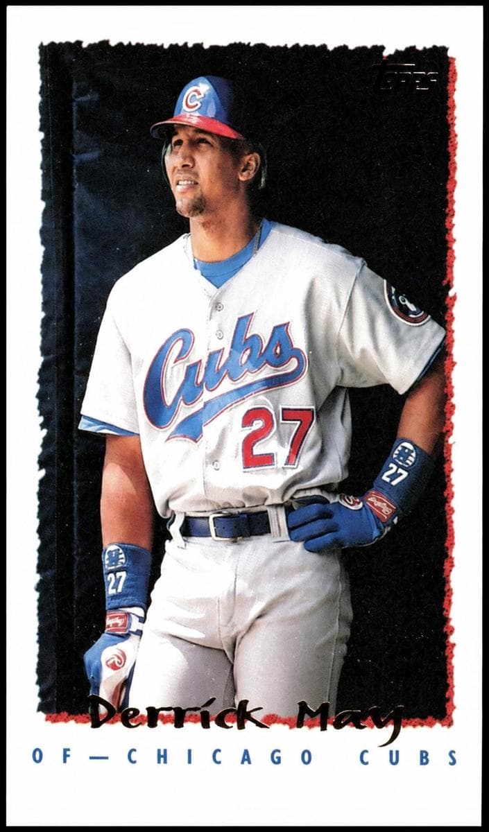 Derrick May 1995 topps Topps