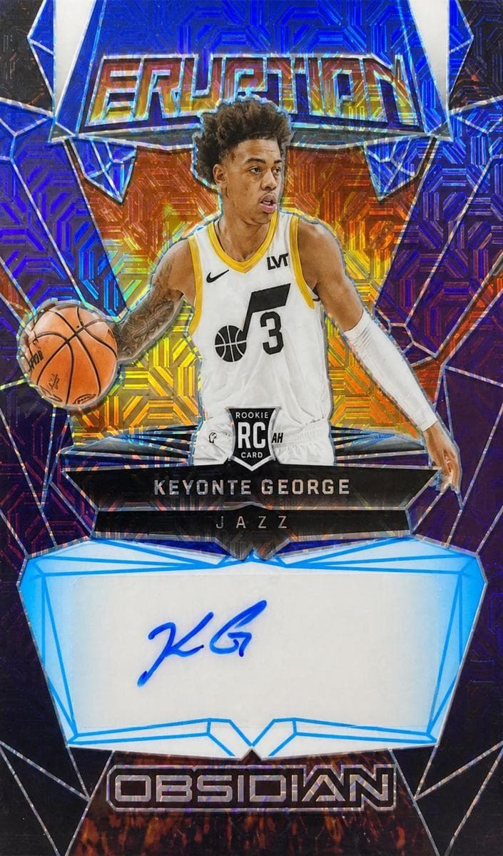 Keyonte George 2023 panini Obsidian